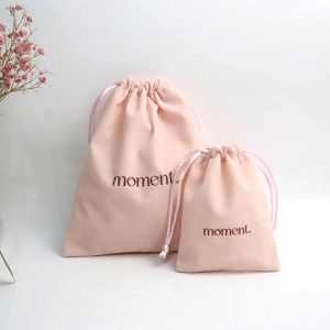 High Quality Luxury Super Soft Velvet Pouch Jewelry Customized Drawstring Dust Gift Cosmetic Packaging Bag