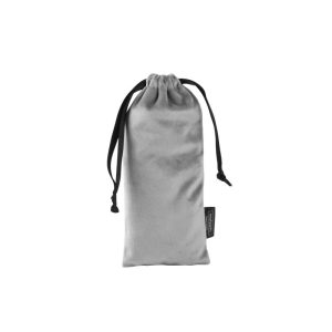 Custom Logo Printed Velvet Pouches Long Drawstring Gift Bags for Jewelry & Accessories Tube Packaging Watches Glasses Earrings