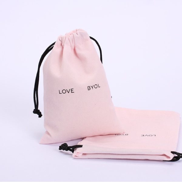 Wholesale Custom Logo Velvet Pouch Bag for Jewelry Packaging Pouch Velvet Gift Bag Velvet Drawstring Bag - 图片 7