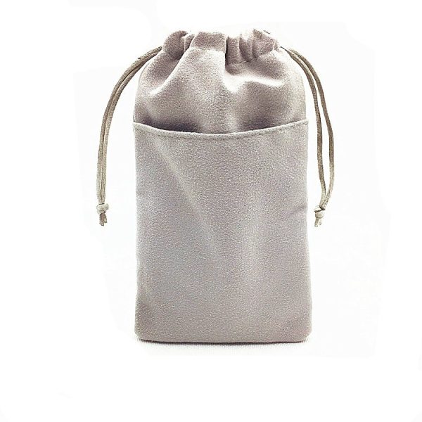 Customized Logo High Quality Drawstring Velvet Jewelry Bag Wedding Gift Bag Jewelry Packaging Storage Wholesale - 图片 4