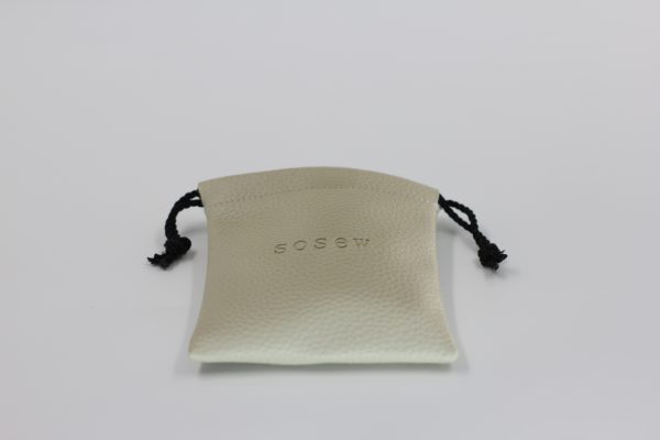 High end gray leather product packaging bags from Chinese factories, customizable packaging bags with hot stamping logo - 图片 6